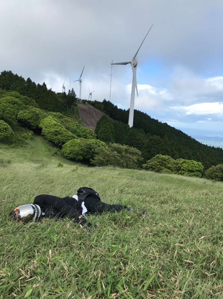 インスタバイク女子おみつ「嵐の青山高原ツーリング」